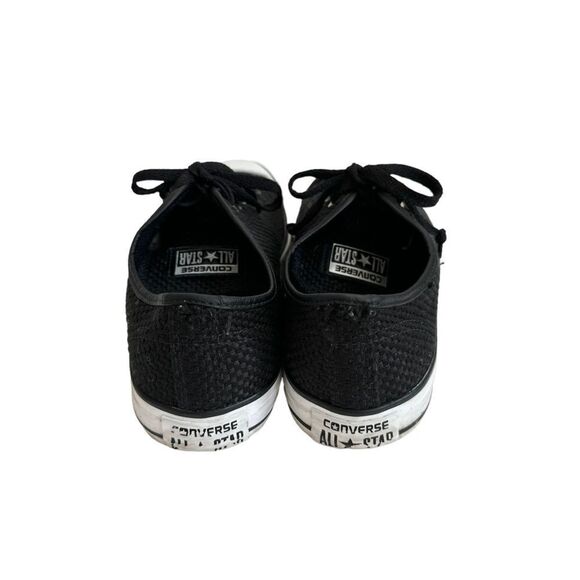 🔃Converse Men’s Black Tweed Low Top Sneakers - Picture 5 of 9